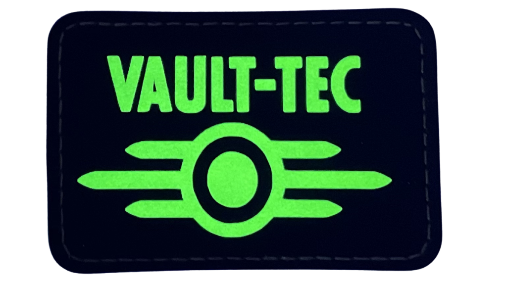 Glow in the Dark Vault Tec Patch
