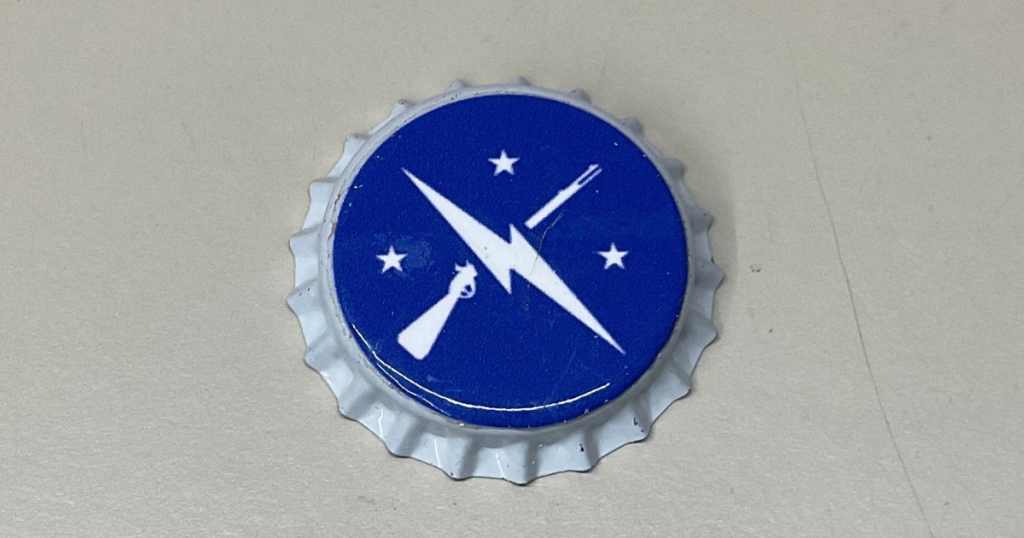 Minute Men Bottle Cap