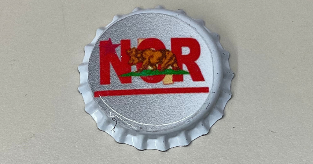 New California Republic Bottle Cap