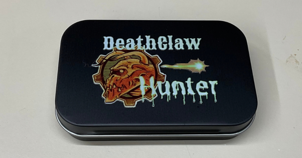 Deathclaw Hunter Empty Tin Box