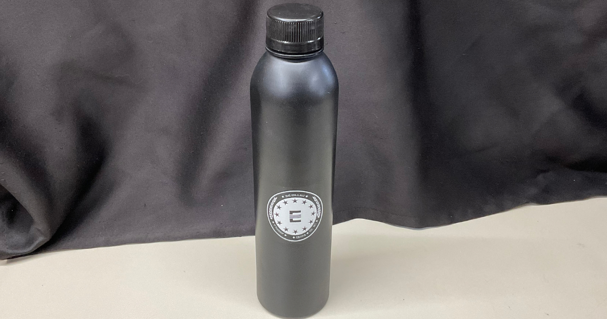 Enclave 22 Ounce Refillable Food Grade Aluminum Water Bottle