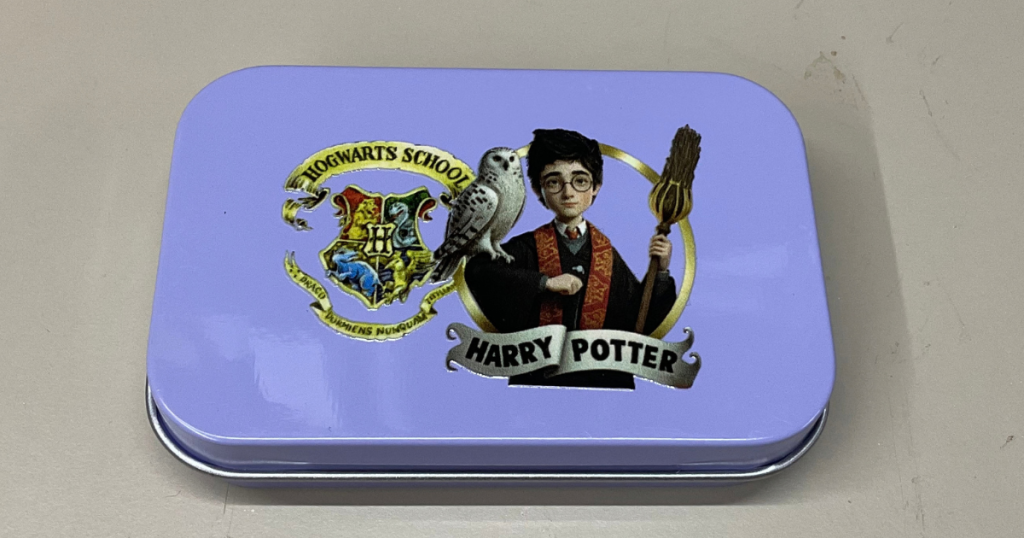 Harry Potter Empty Tin Box