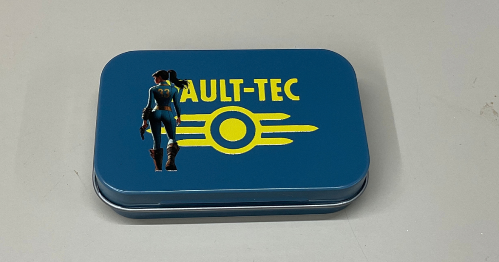 Vault Tec Lucy Vault 33 Empty Tin Box