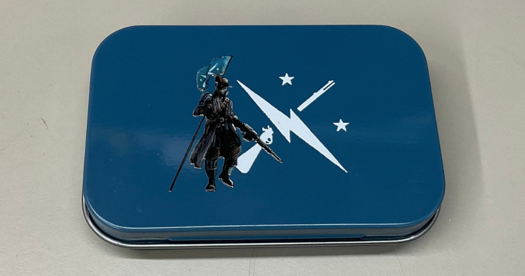 Minute Men Empty Tin Box