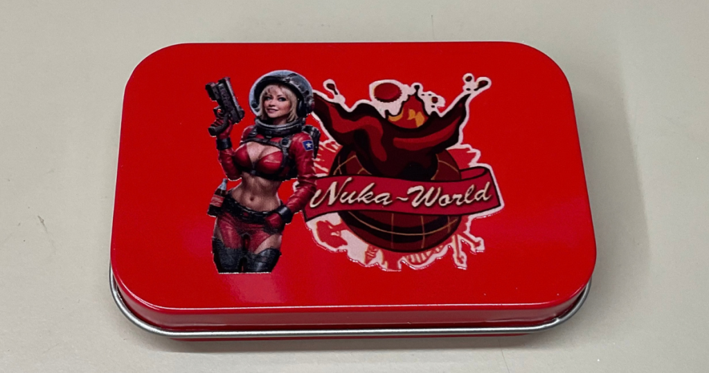 Nuka World Empty Tin Box